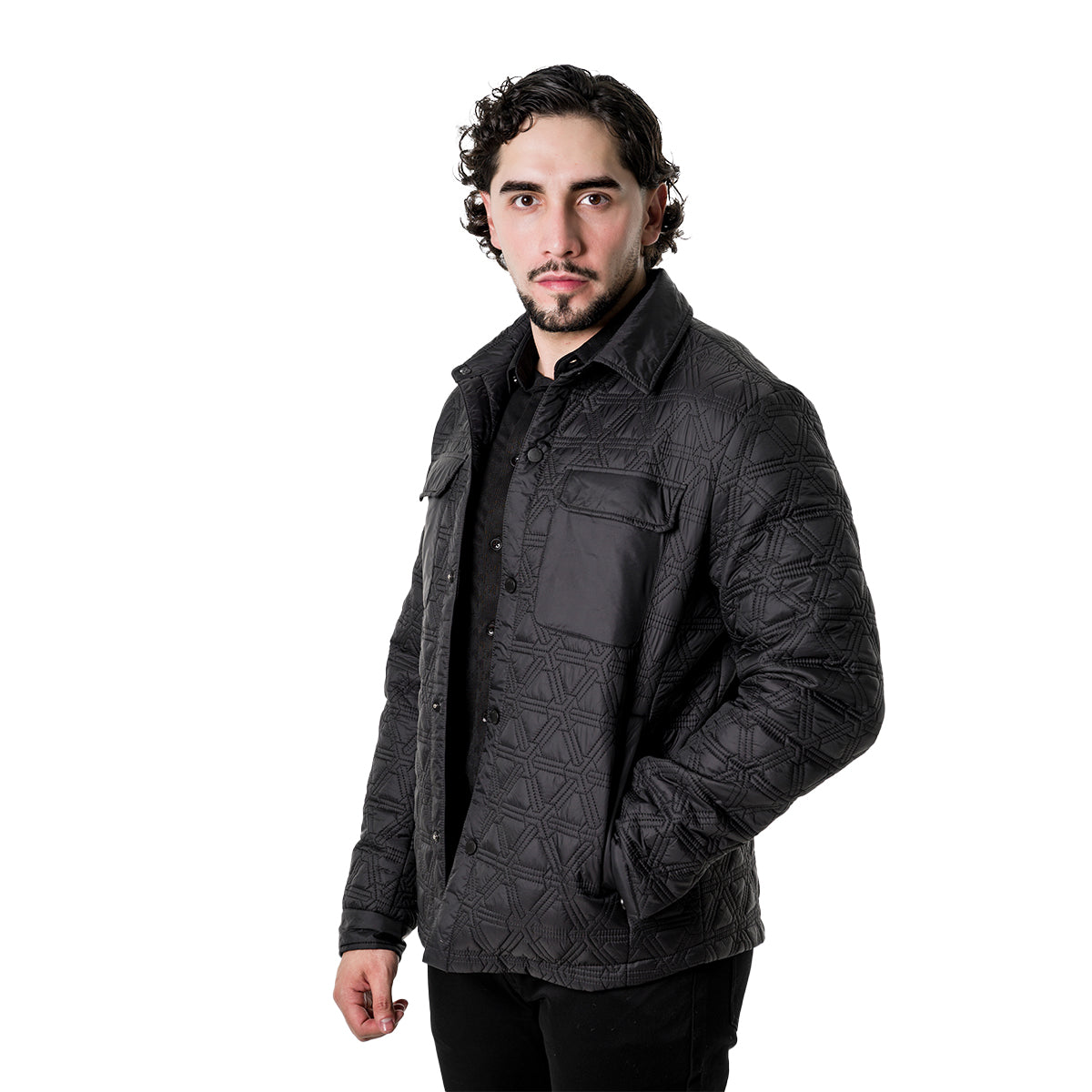 CHAMARRA PAVINI BLACK JK162BLACK