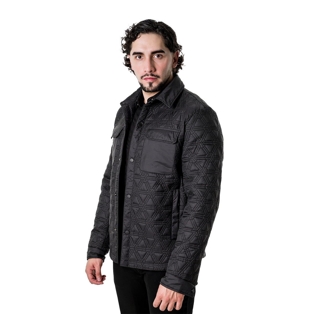 CHAMARRA PAVINI BLACK JK162BLACK