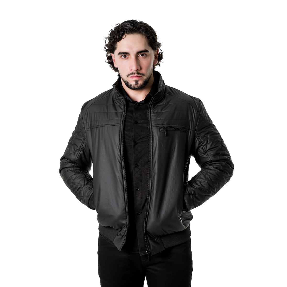 CHAMARRA PAVINI BLACK JK170BLACK