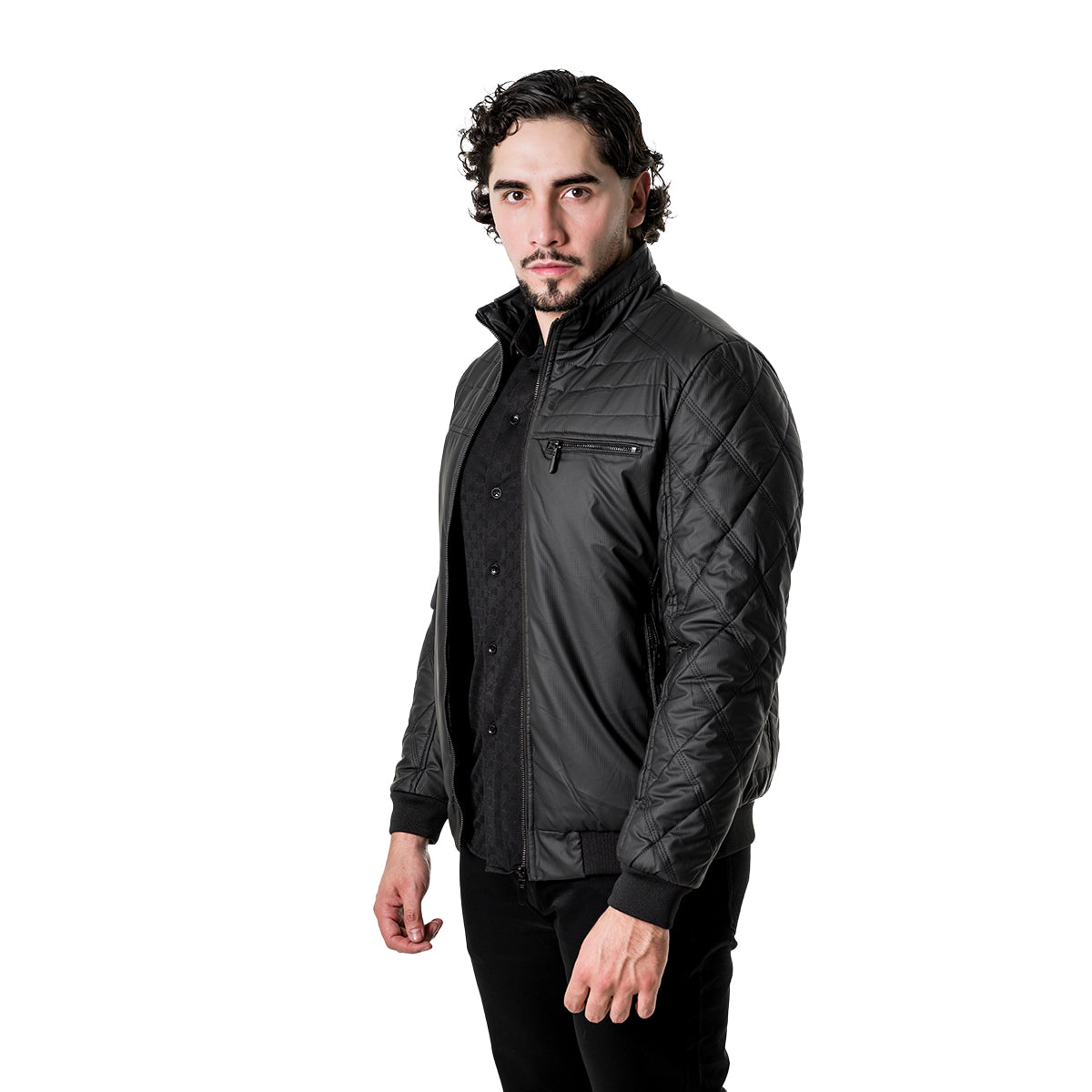 CHAMARRA PAVINI BLACK JK170BLACK