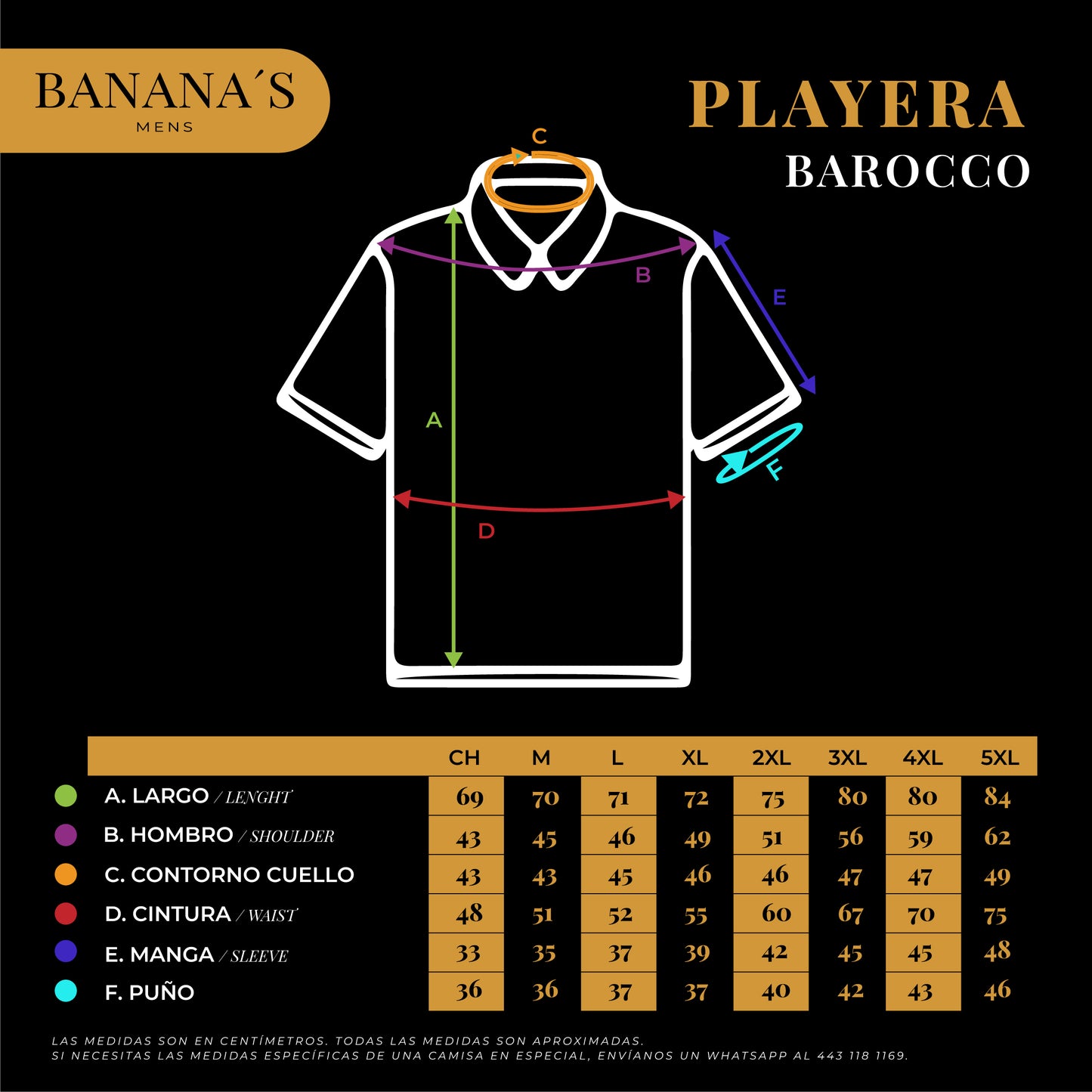 PLAYERA BAROCCO WHITE PS527WHITEGOLD