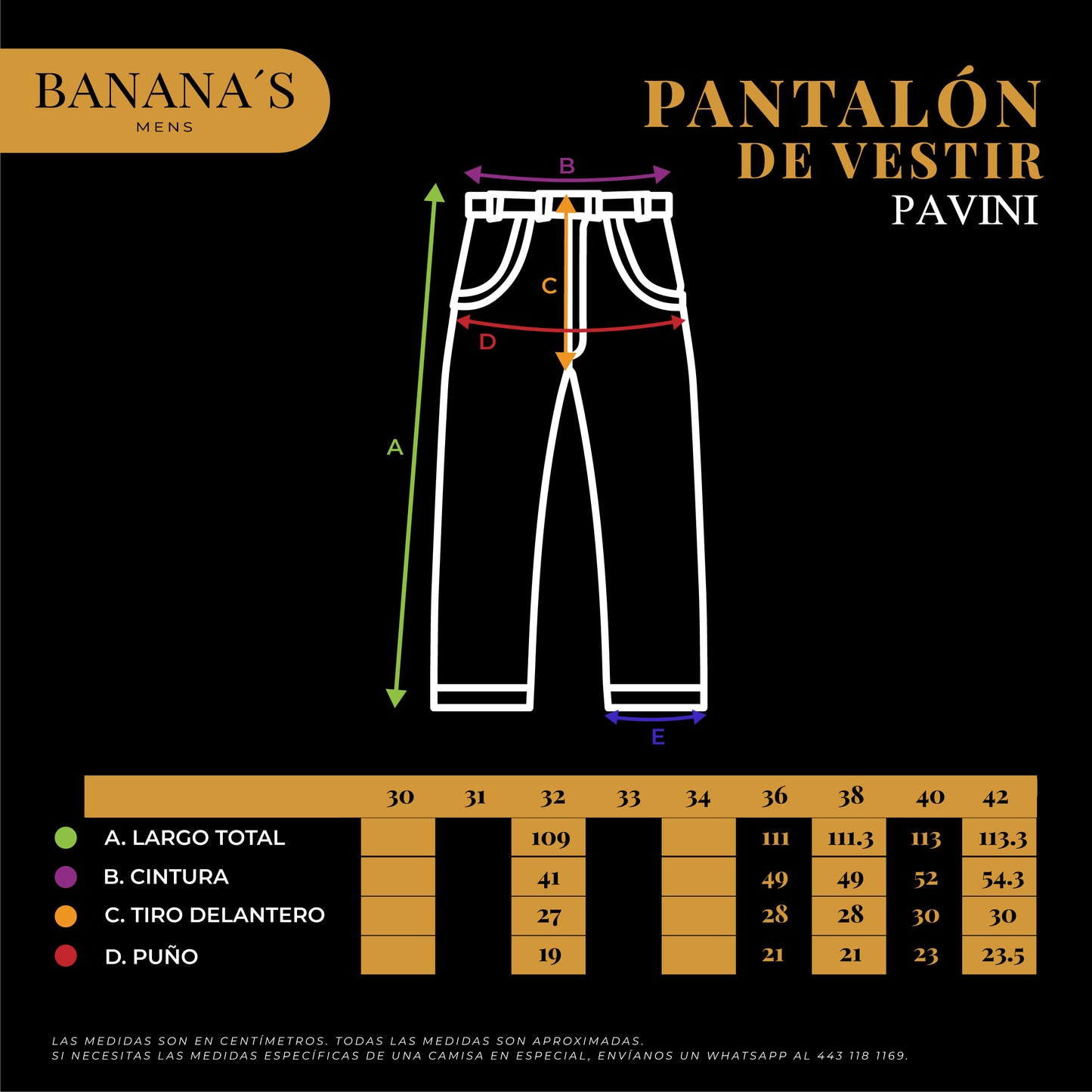 PANTALON PAVINI P9021 AZUL 100% ORIGINAL